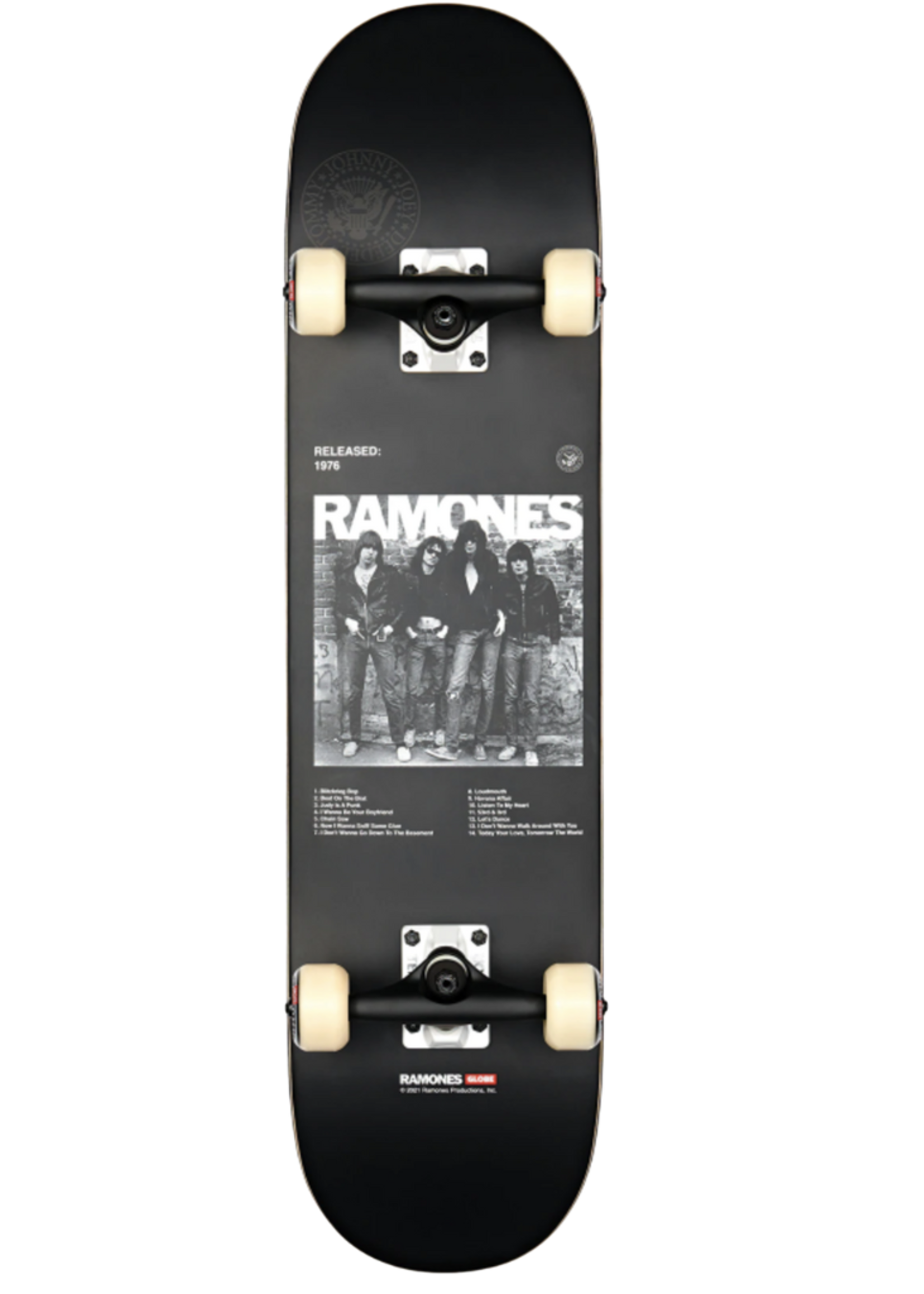 Globe G2 Ramones Skateboard Complete 7.75