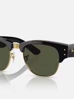 Mega Clubmaster Black on Gold  W/Dark Grey