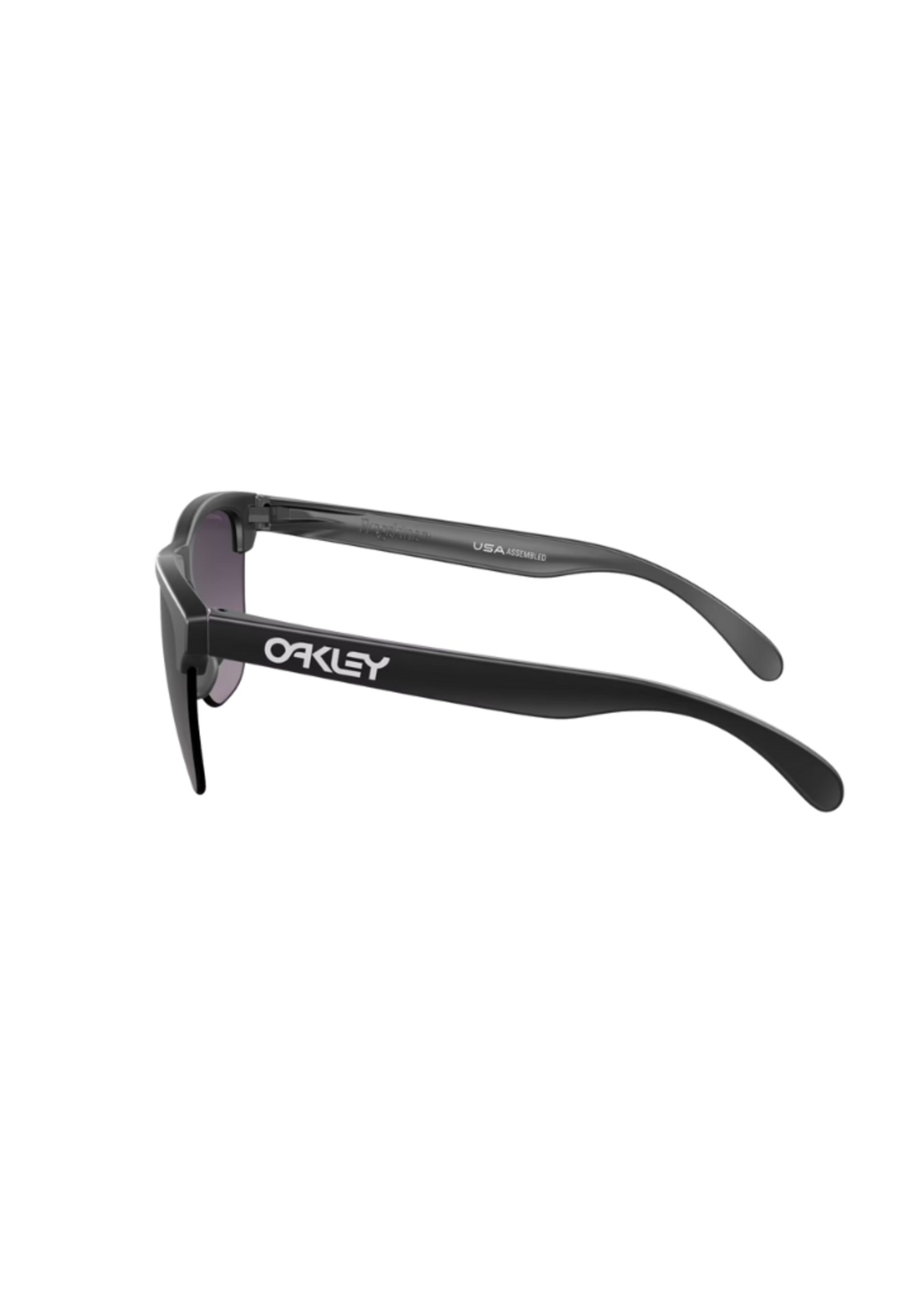 Oakley Frogskins Lite Matte Black with Prizm Grey Gradient