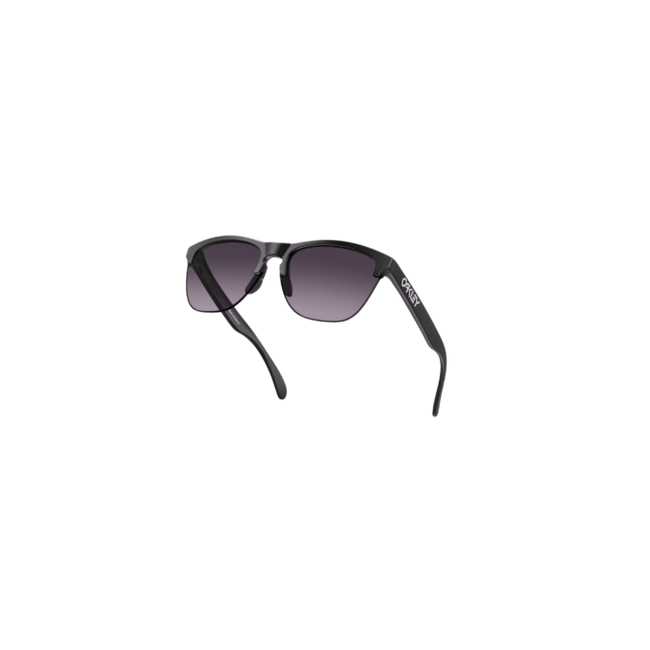 Oakley Frogskins Lite Matte Black with Prizm Grey Gradient