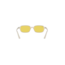 Ray-Ban Zuri Cloudy Warm White w/ Yellow Mirror Flash Gold