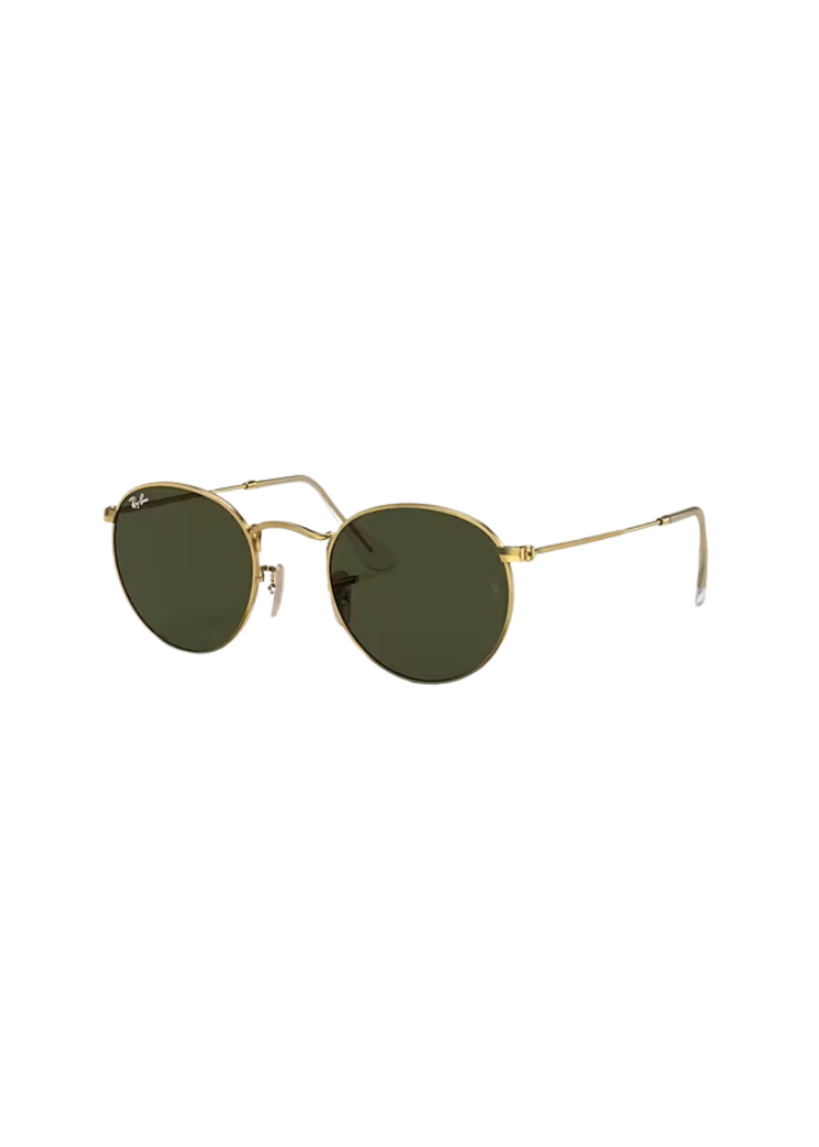 Ray-Ban Round metal Arista with G-15 Green