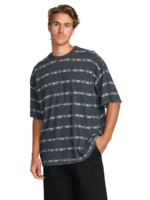 Billabong Men's Raging Bull Stripe Short Sleeve Tee | Black