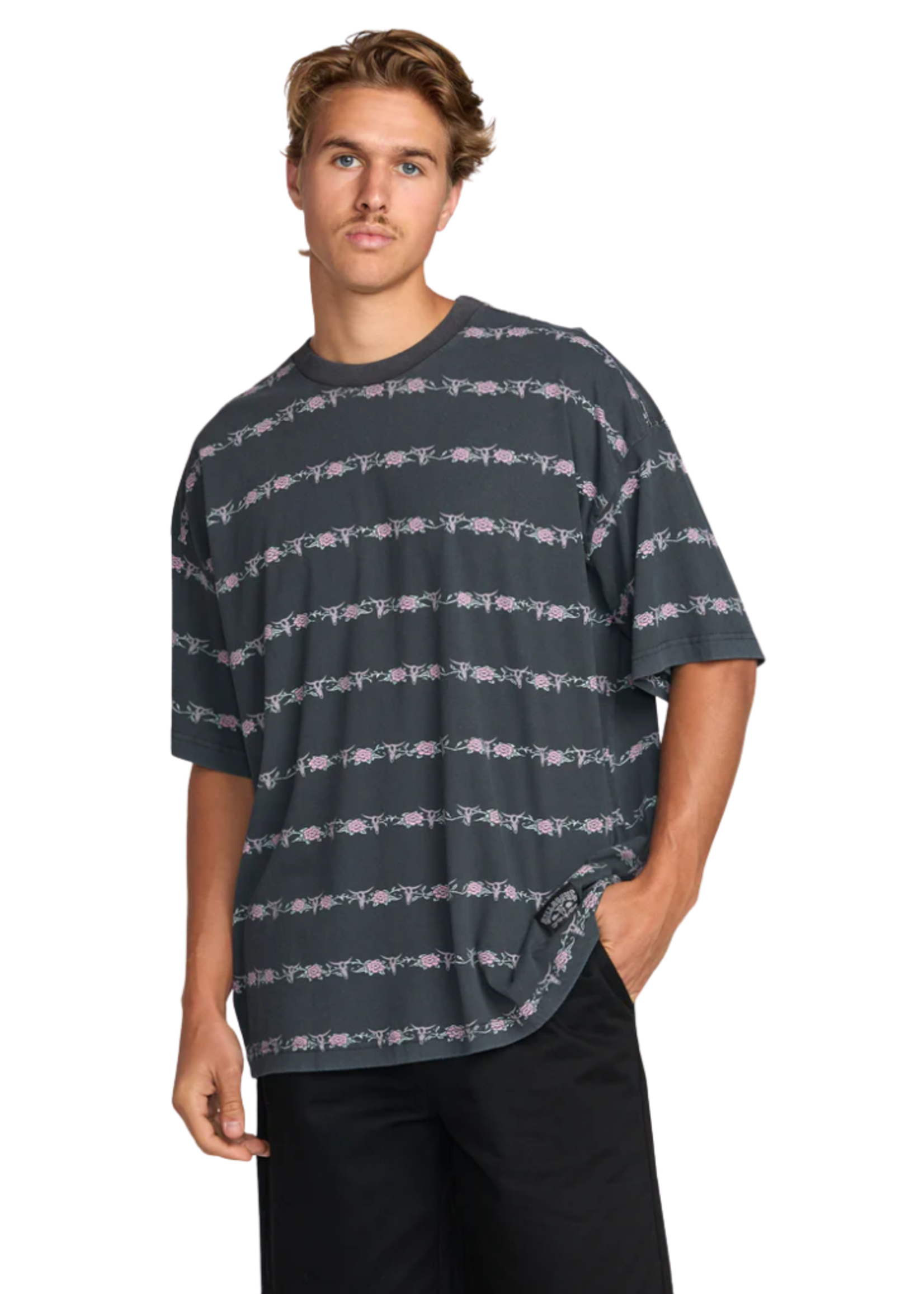Billabong Raging Bull Stripe Short Sleeve