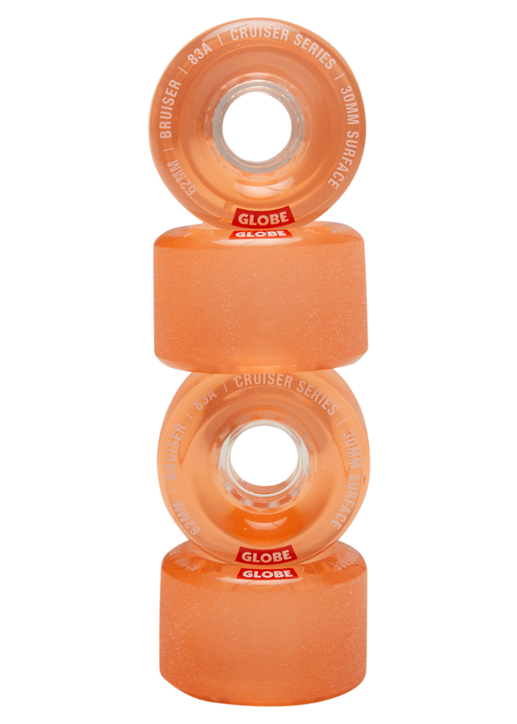 Globe Bruiser Coral 83A 62mm Cruiser Wheels