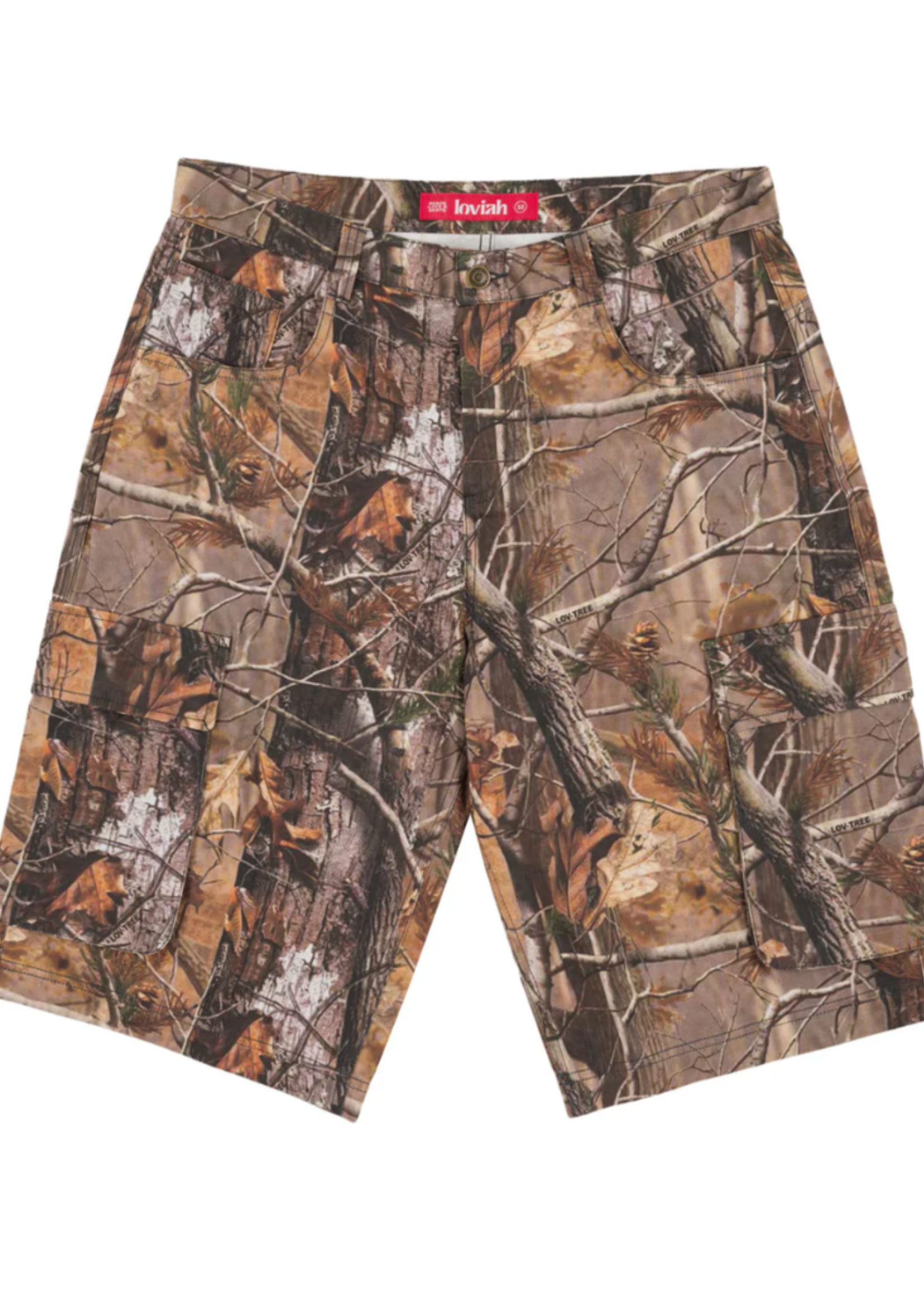 Loviah Trooper Cotton Cargo Short | Tree Camo