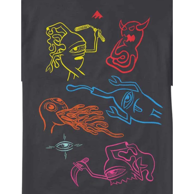 Emerica x Toy Machine Men's Cluster T-Shirt