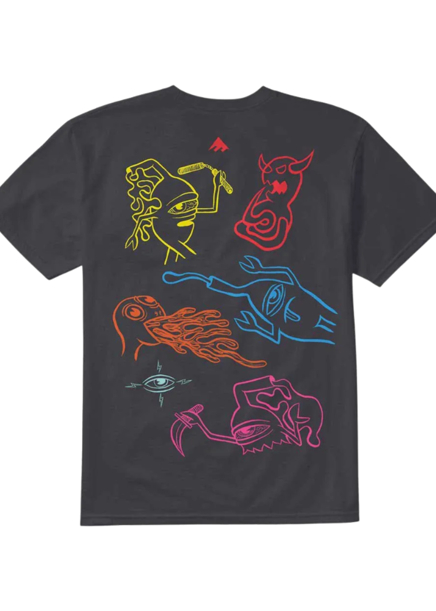 Emerica x Toy Machine Men's Cluster T-Shirt