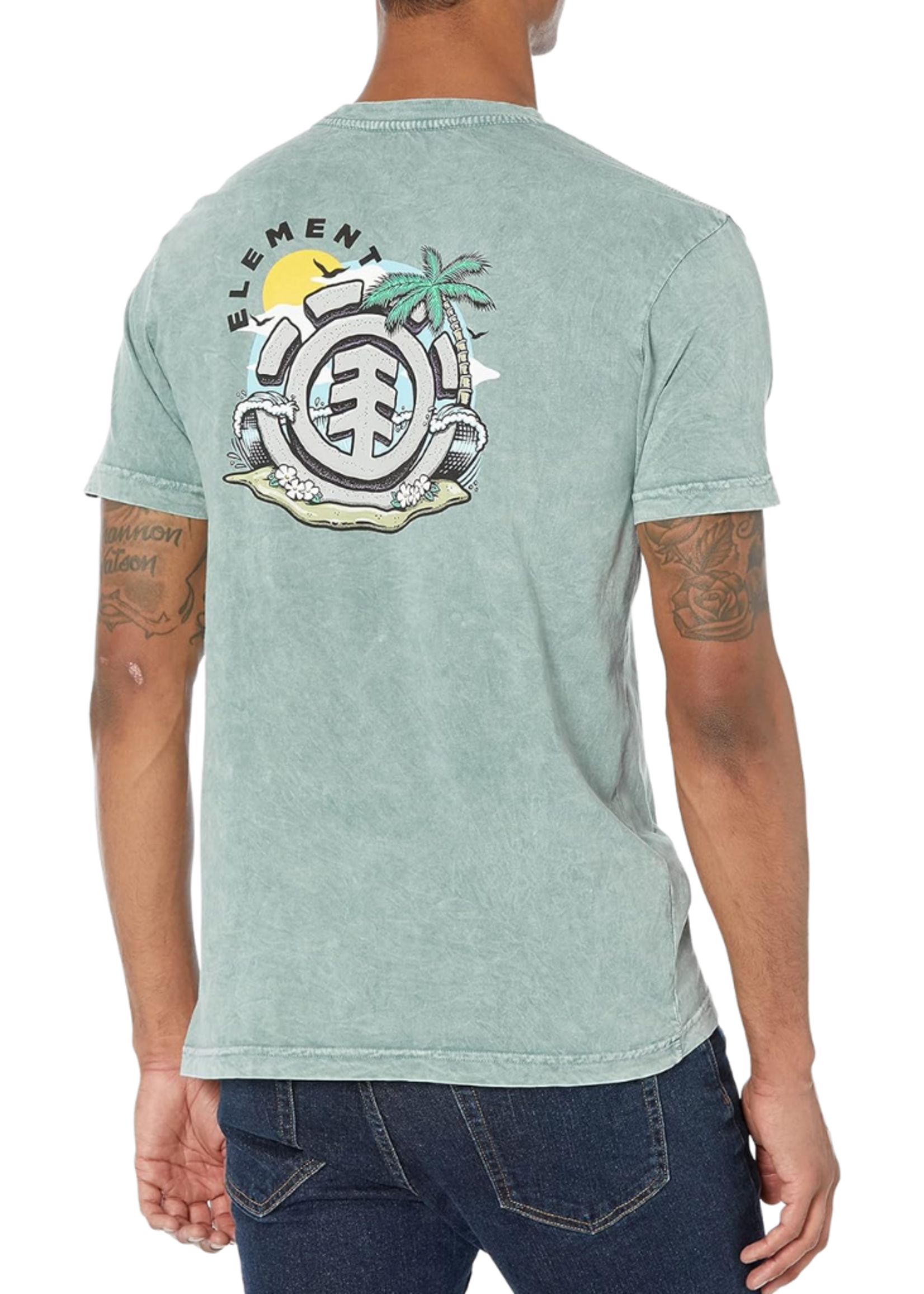 Element Men's Mineral Wash Short Sleeve T-Shirt