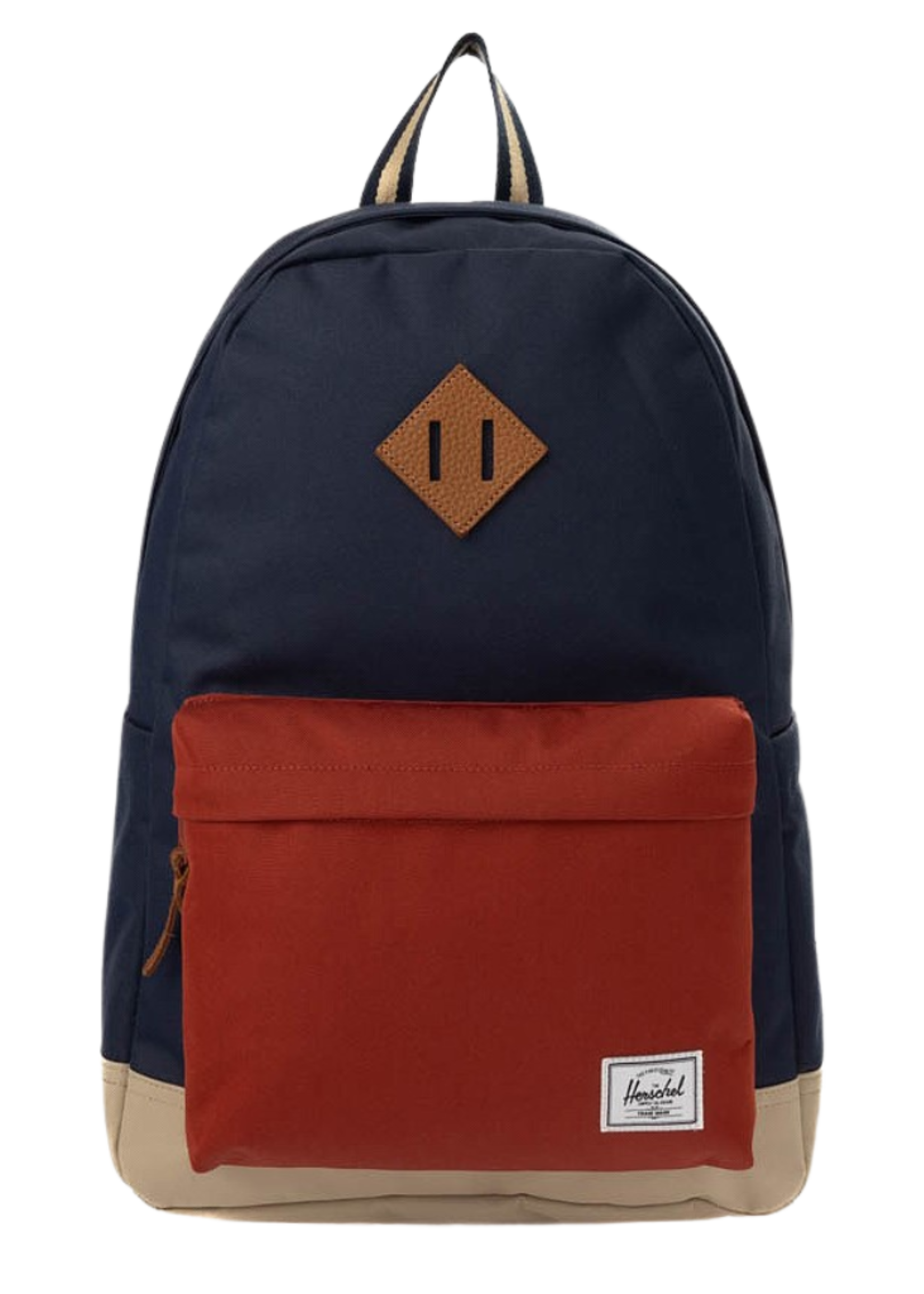 Herschel Heritage Backpack Black Iris/ Red Ochre/Twill