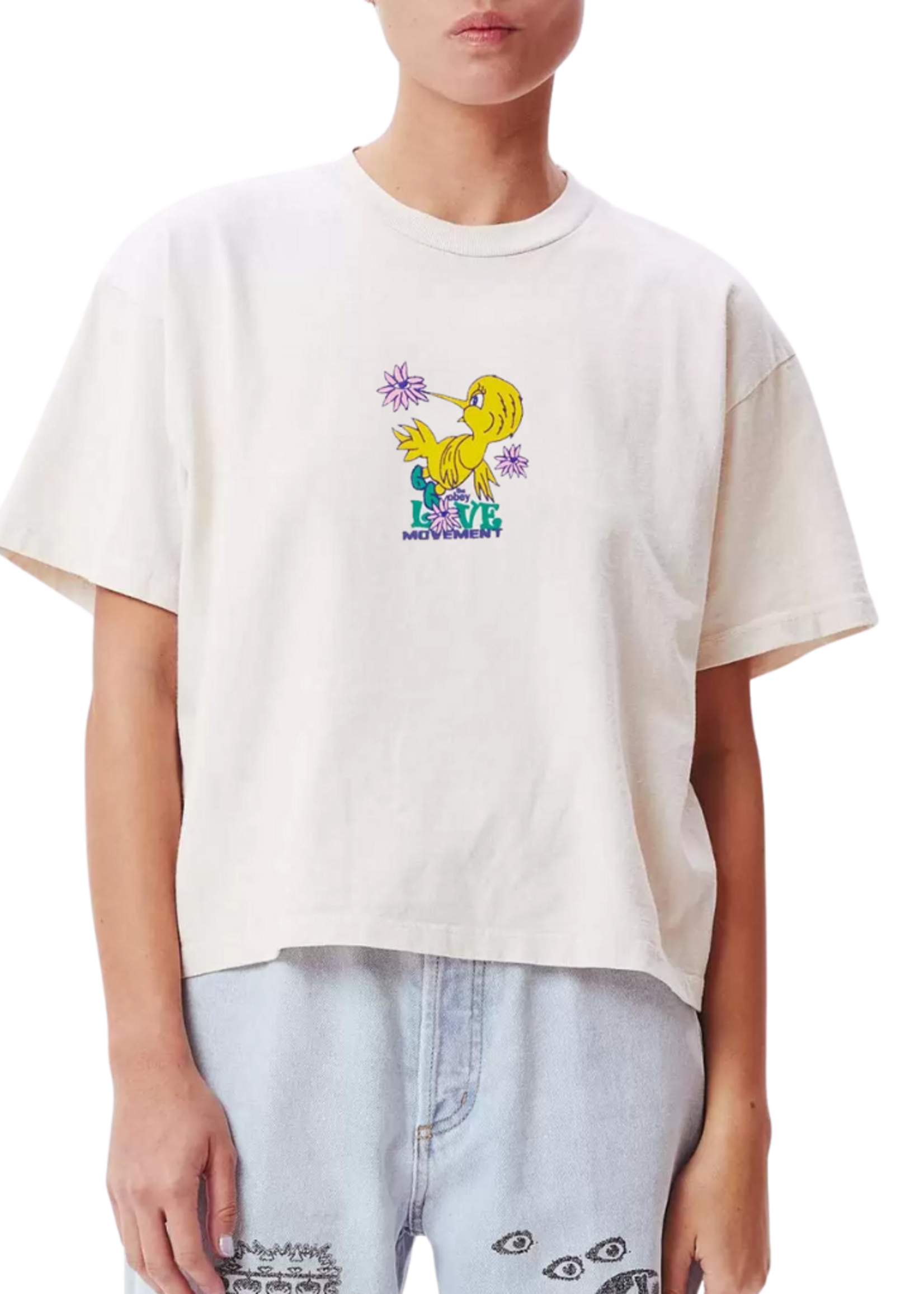 OBEY Women's Love Moment Short Sleeve Tee | Sago