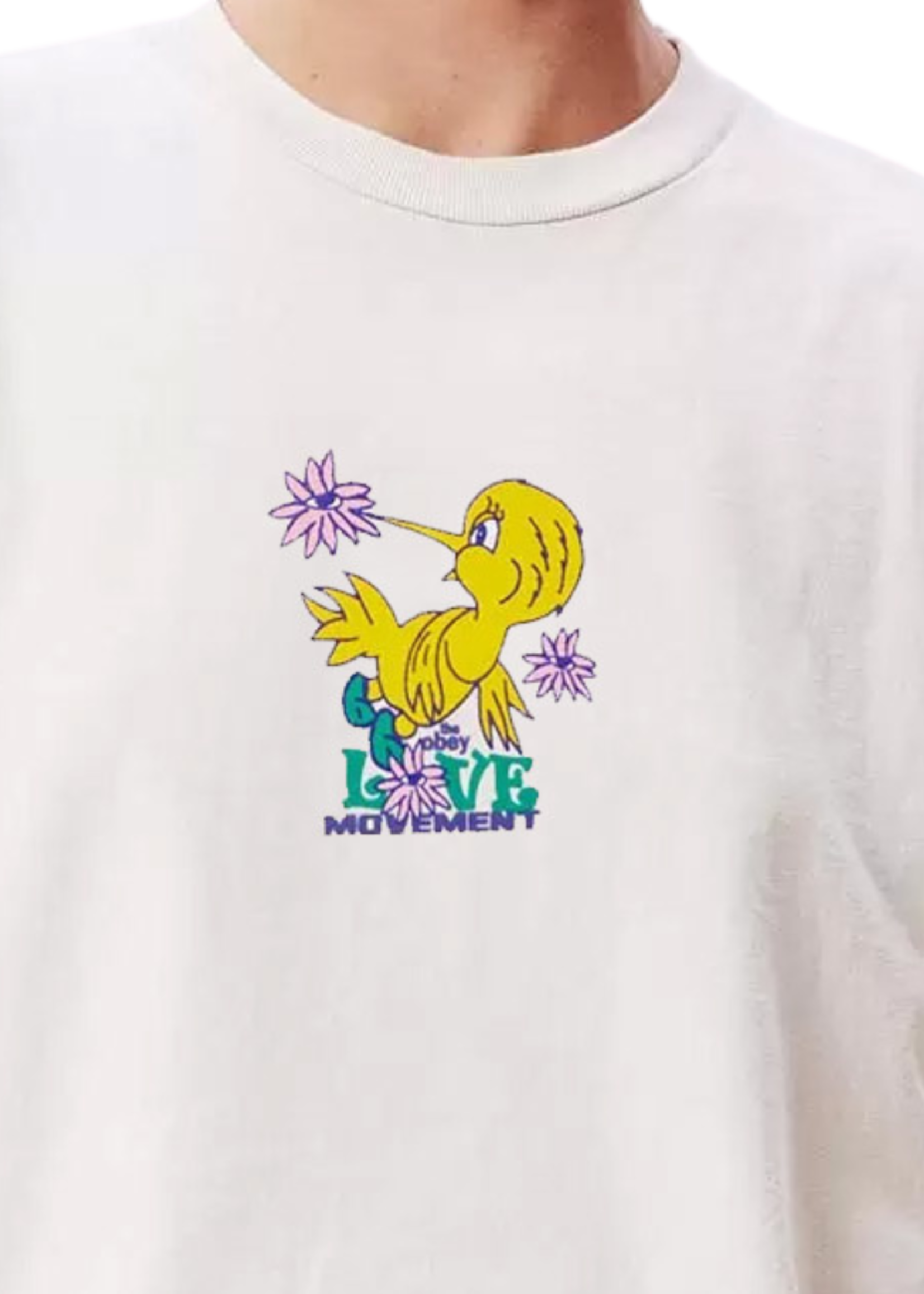 OBEY Women's Love Moment Short Sleeve Tee | Sago