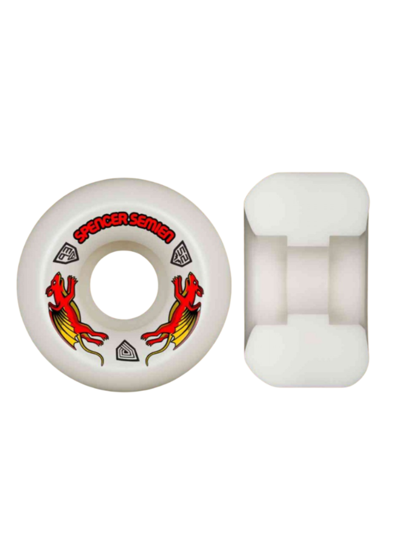 Powell Peralta Dragon Formula Nano Rat Spencer Semien Asymmetrical 93A (52mm x 30mm)