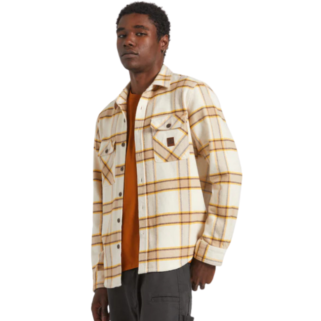 Brixton Men's Bowery Heavyweight Flannel
