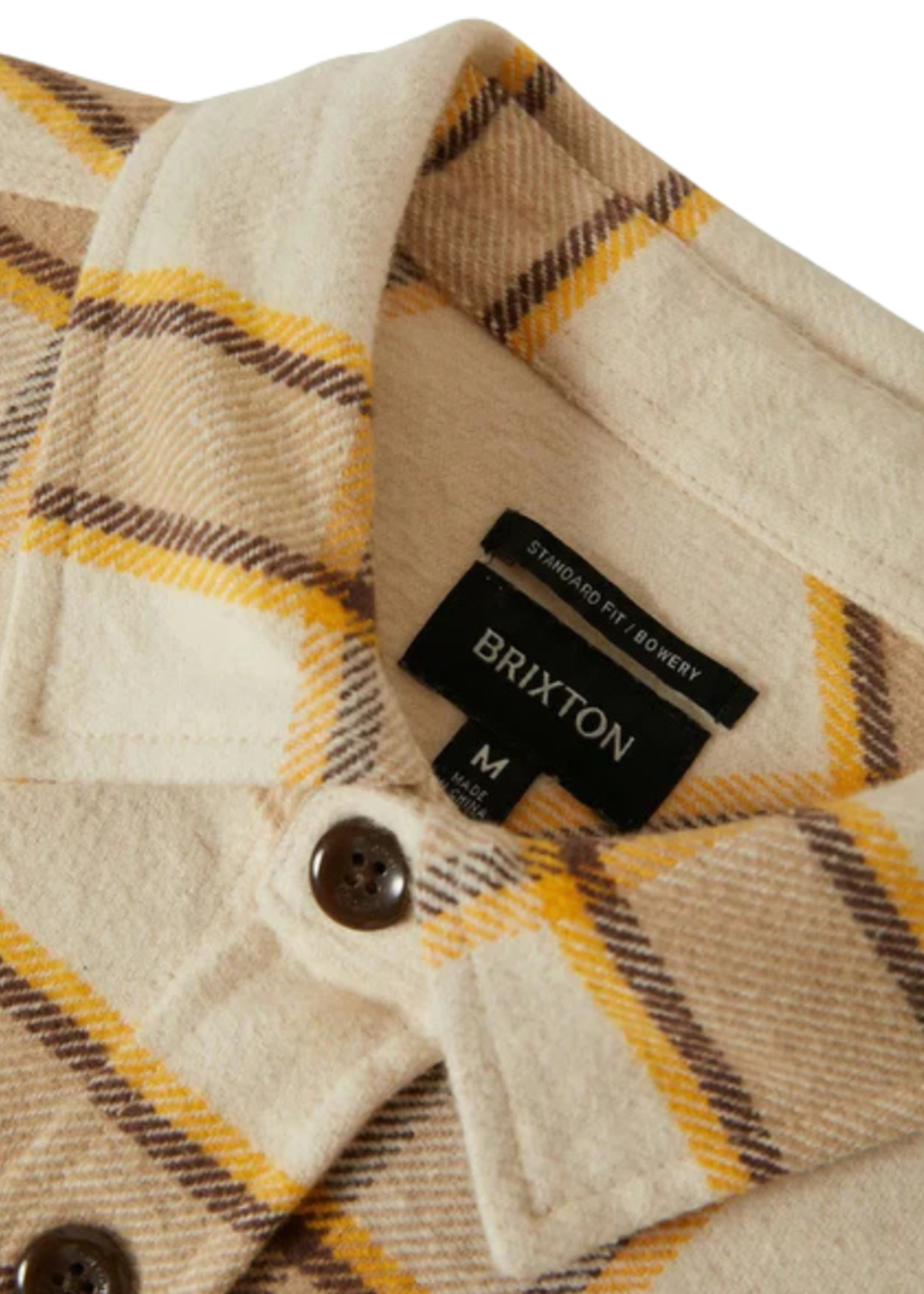 Brixton Men's Bowery Heavyweight Flannel