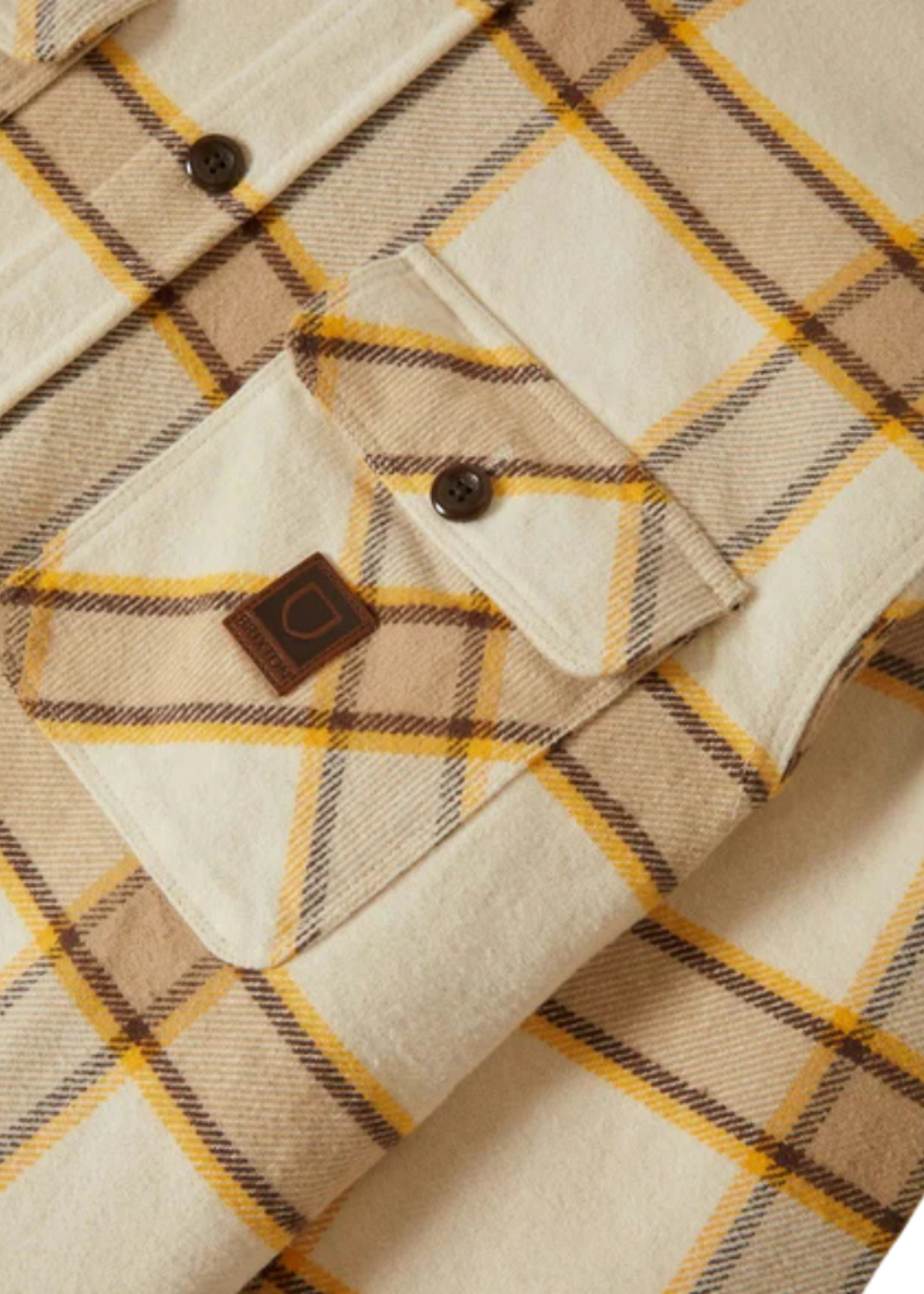 Brixton Men's Bowery Heavyweight Flannel