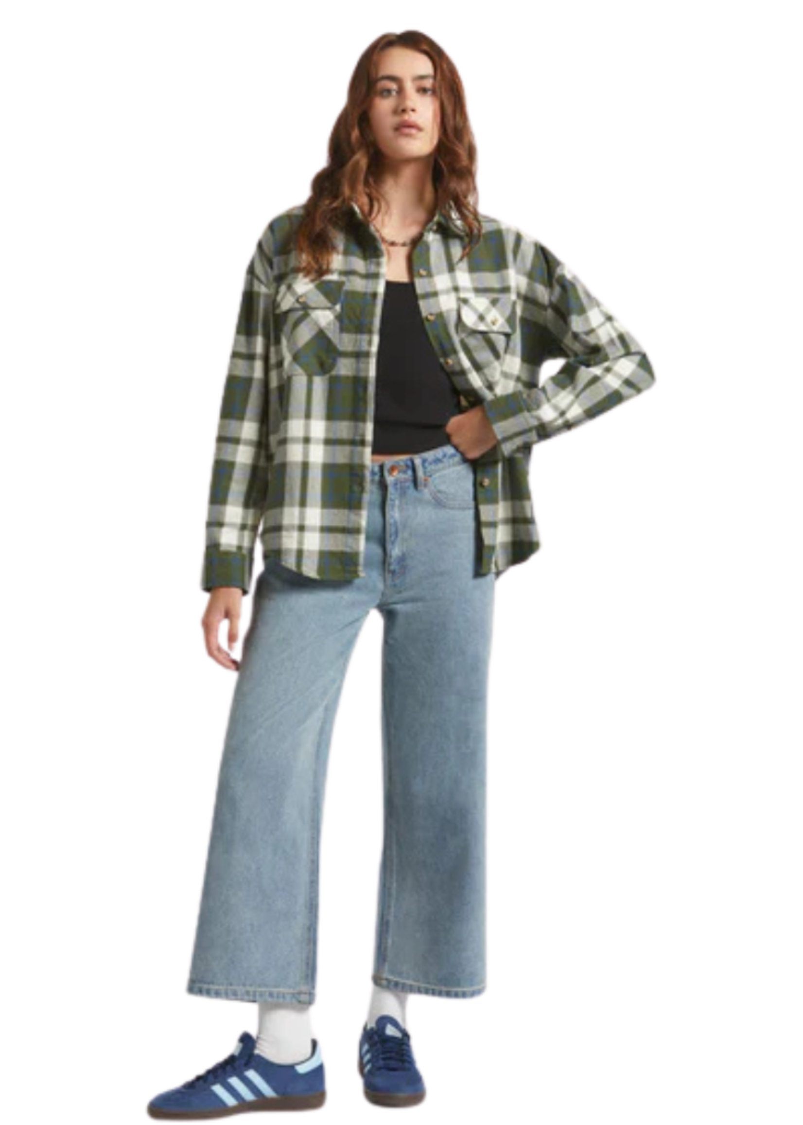 Brixton Bowery Vintage Long Sleeve Overshirt