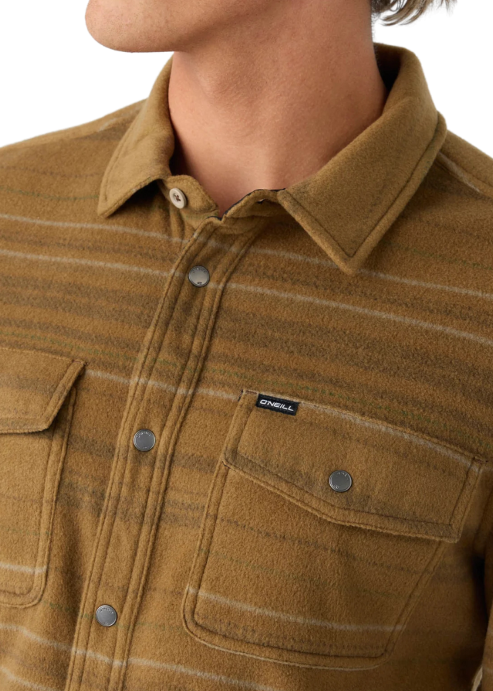 O'Neill Men's Glacier Overshirt Supper Fleece