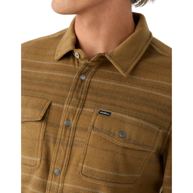 O'Neill Men's Glacier Overshirt Supper Fleece