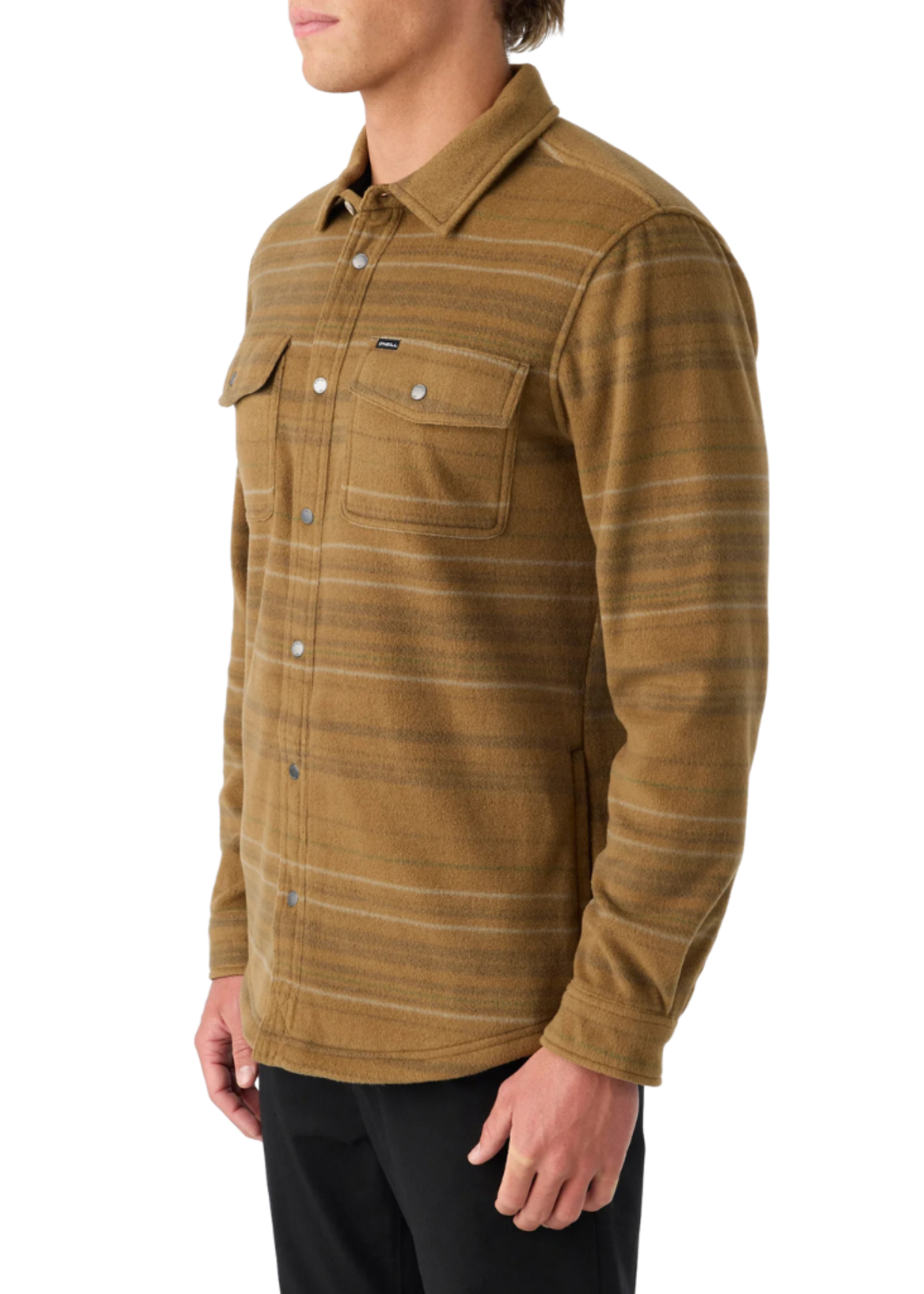 O'Neill Men's Glacier Overshirt Supper Fleece