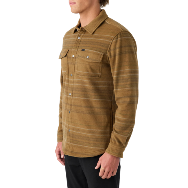 O'Neill Men's Glacier Overshirt Supper Fleece