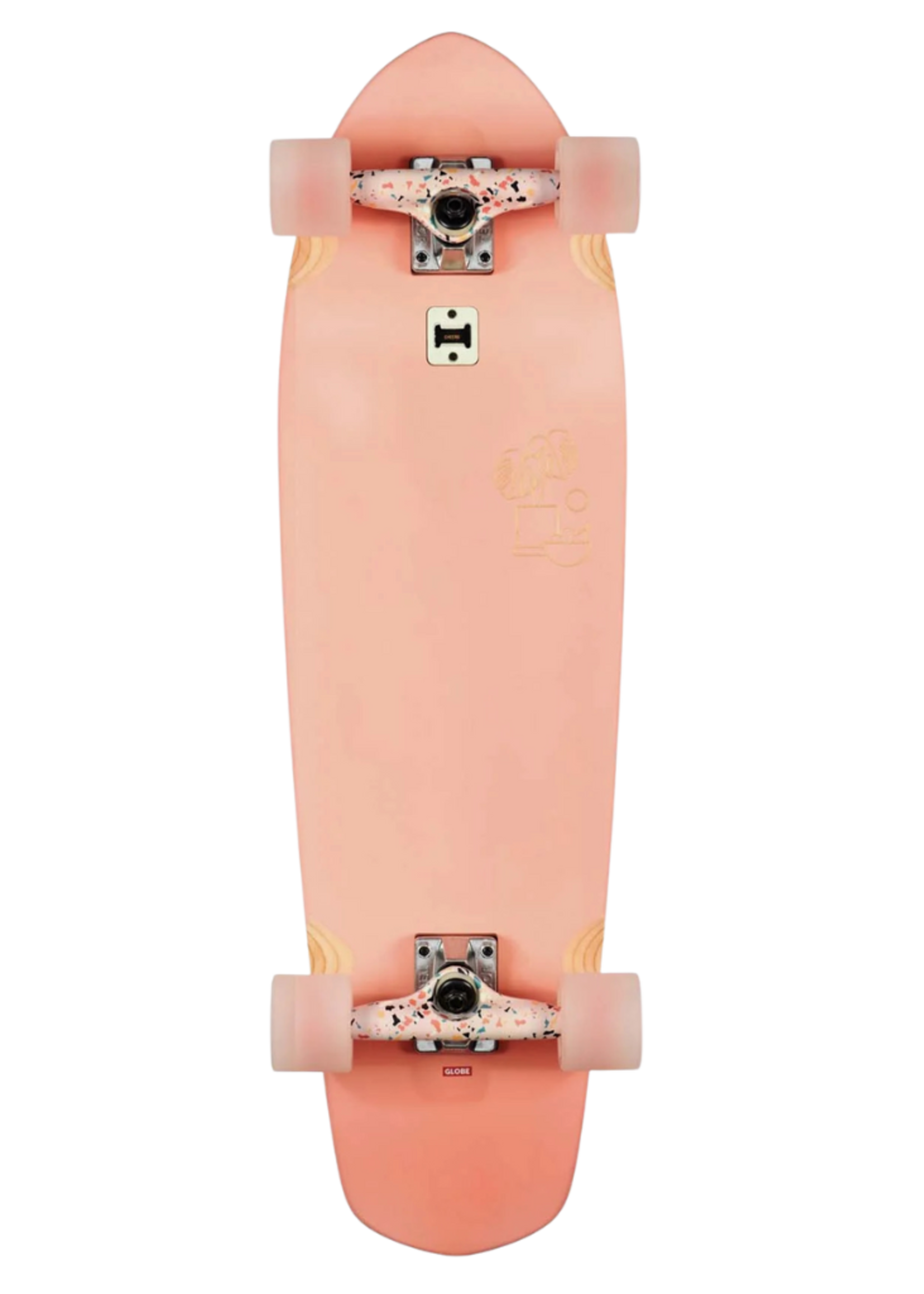 Globe Big Blazer 32" Skate Cruiser - Sea Shell/Terrazzo