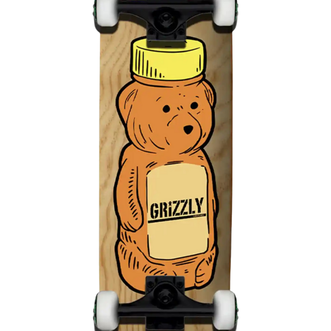 Grizzly Maple Syrup Complete Skateboard 7.37