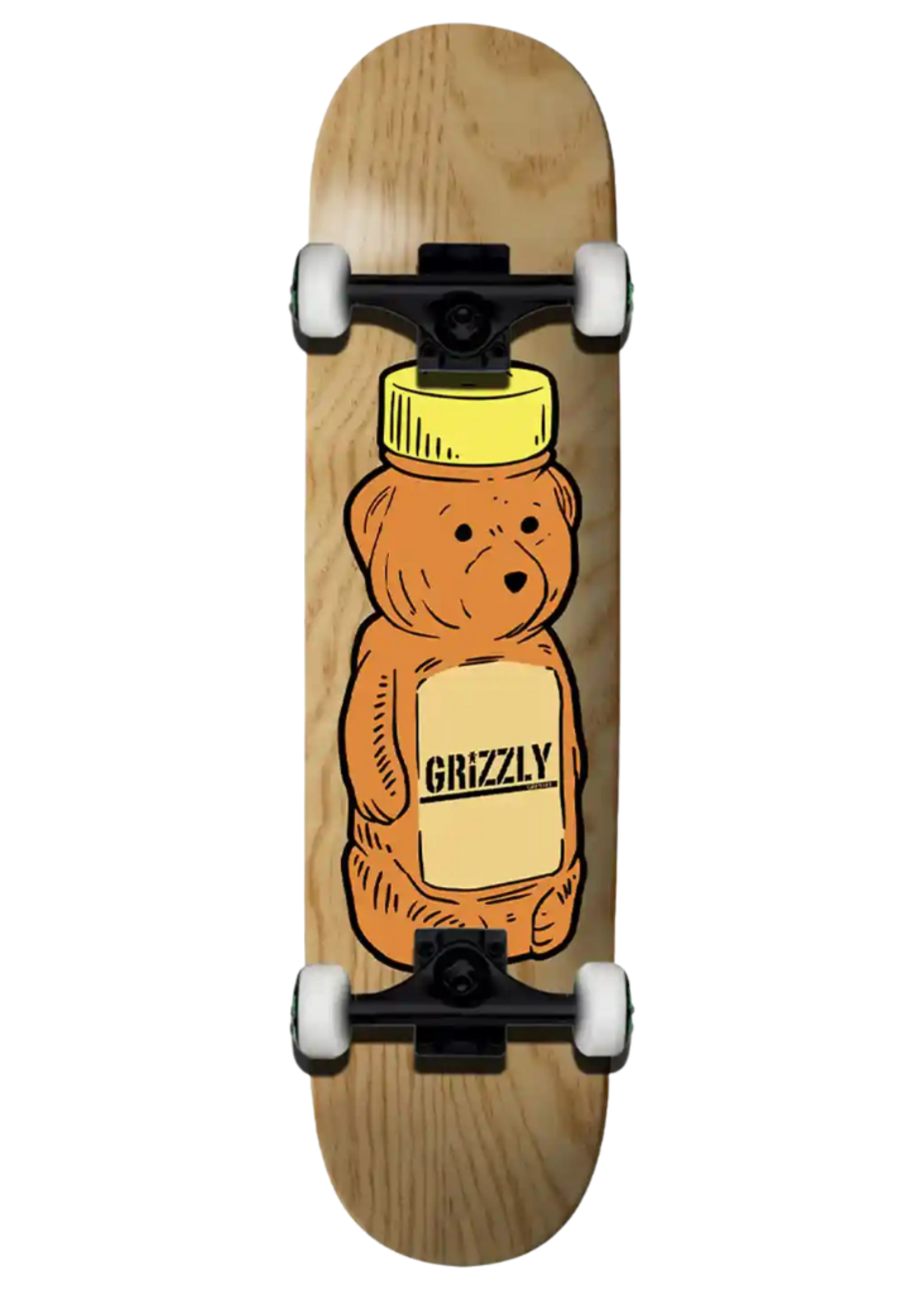 Grizzly Maple Syrup Complete Skateboard 7.37