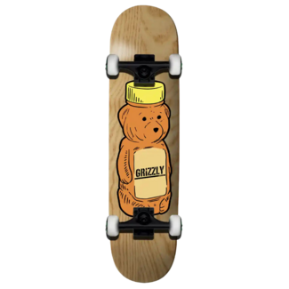 Grizzly Maple Syrup Complete Skateboard 7.37