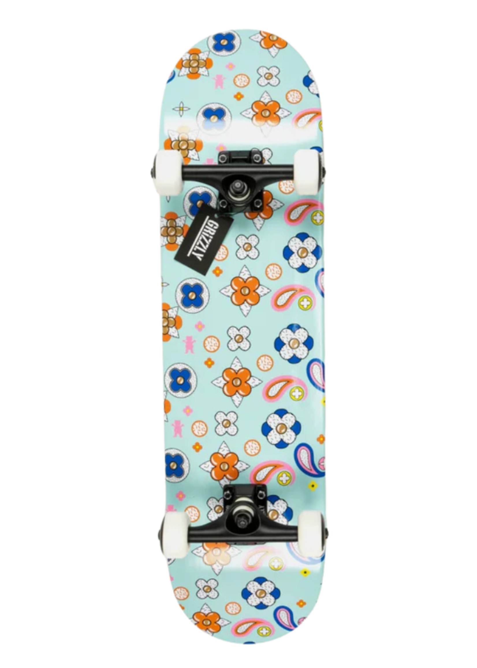Grizzly When in Rome Complete Skateboard 7.37"
