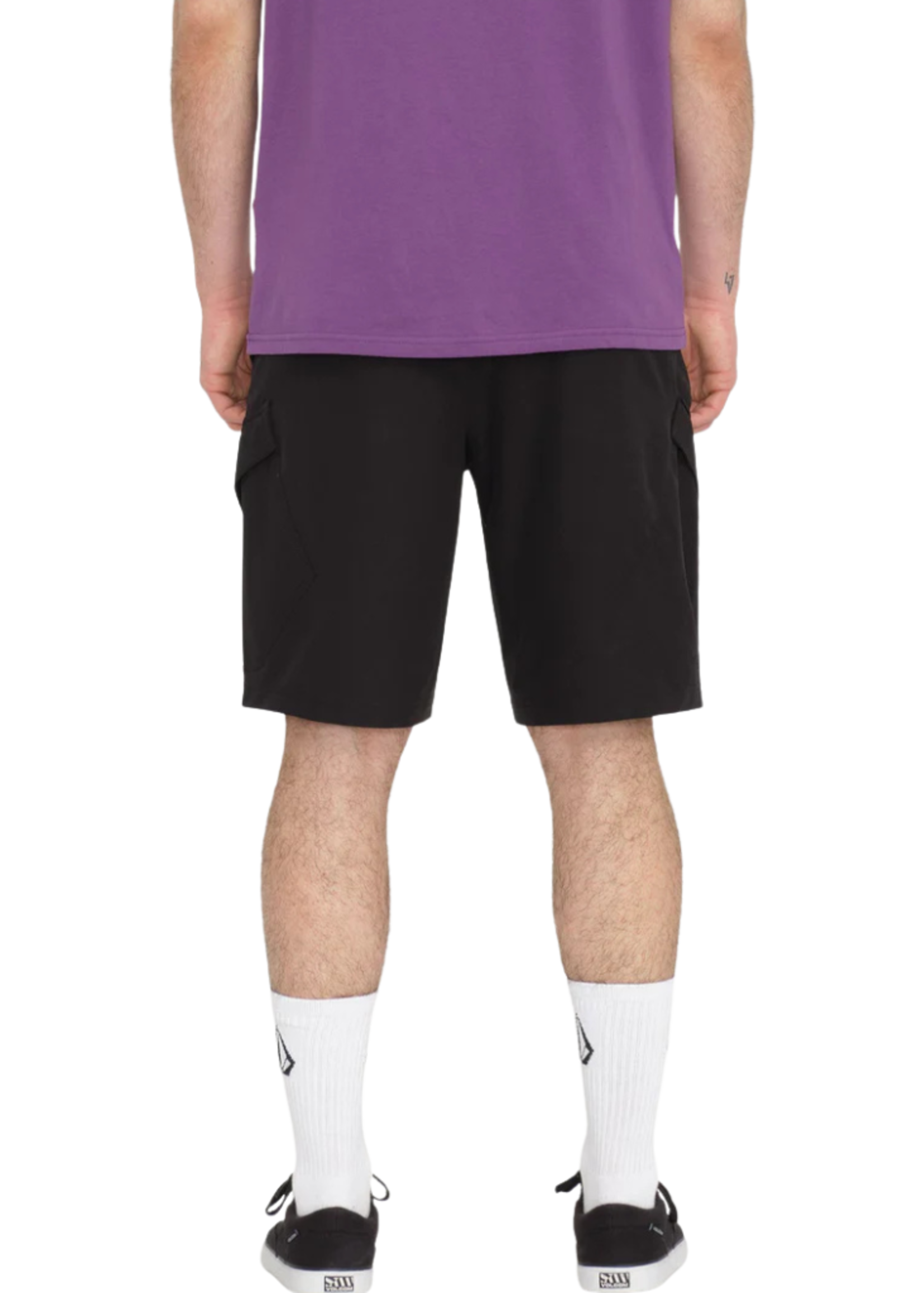 Volcom Men's Country Days Hybrid Short 20" Black