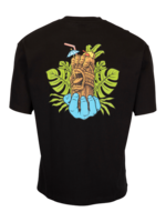 Santa Cruz Tiki Hands Short Sleeve T-Shirt - Black