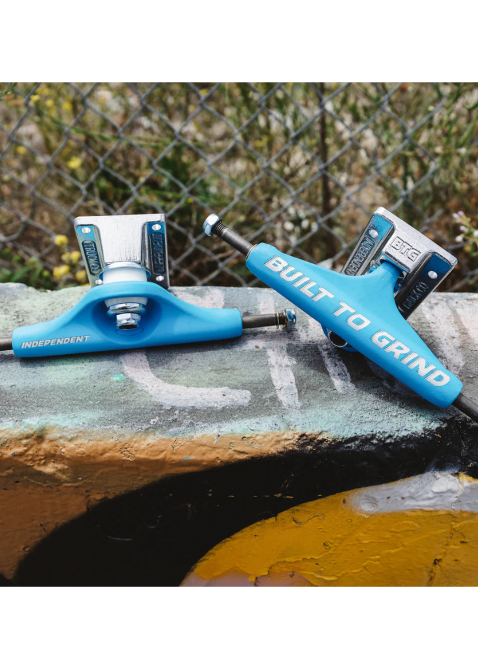 Independent Stage 11 BTG Speed Blue Silver Standard Trucks 149