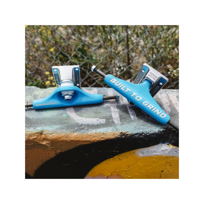 Independent Stage 11 BTG Speed Blue Silver Standard Trucks 149