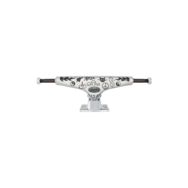 Krux K5 Doodle Silver Standard Skateboard Trucks
