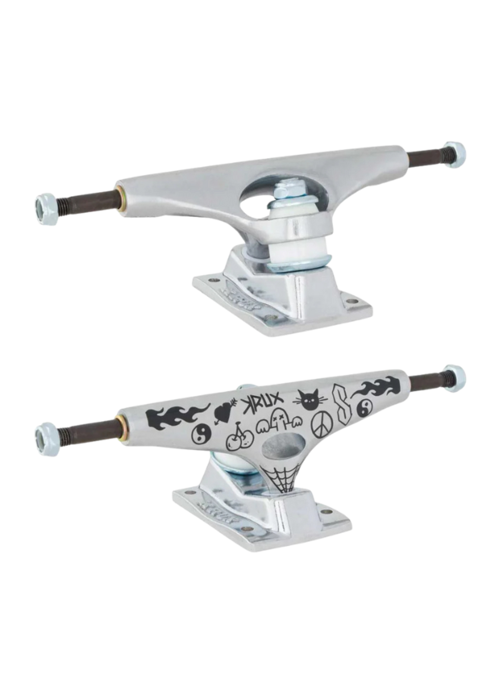 Krux K5 Doodle Silver Standard Skateboard Trucks