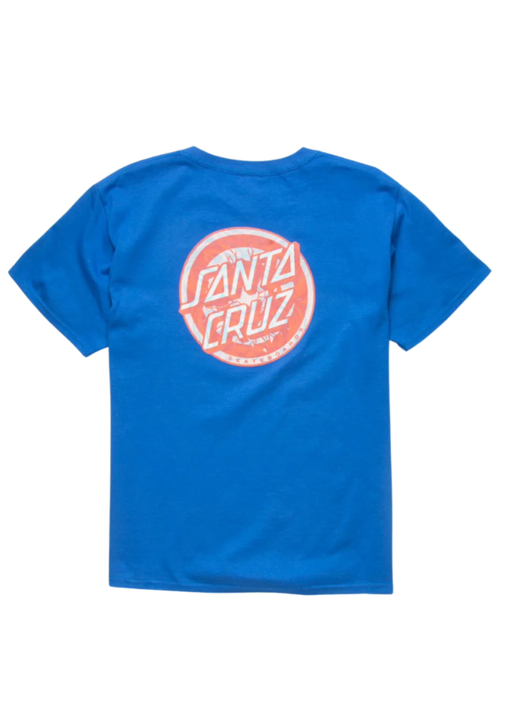 Santa Cruz Youth Decoder Short Sleeve T-Shirt Royal Blue
