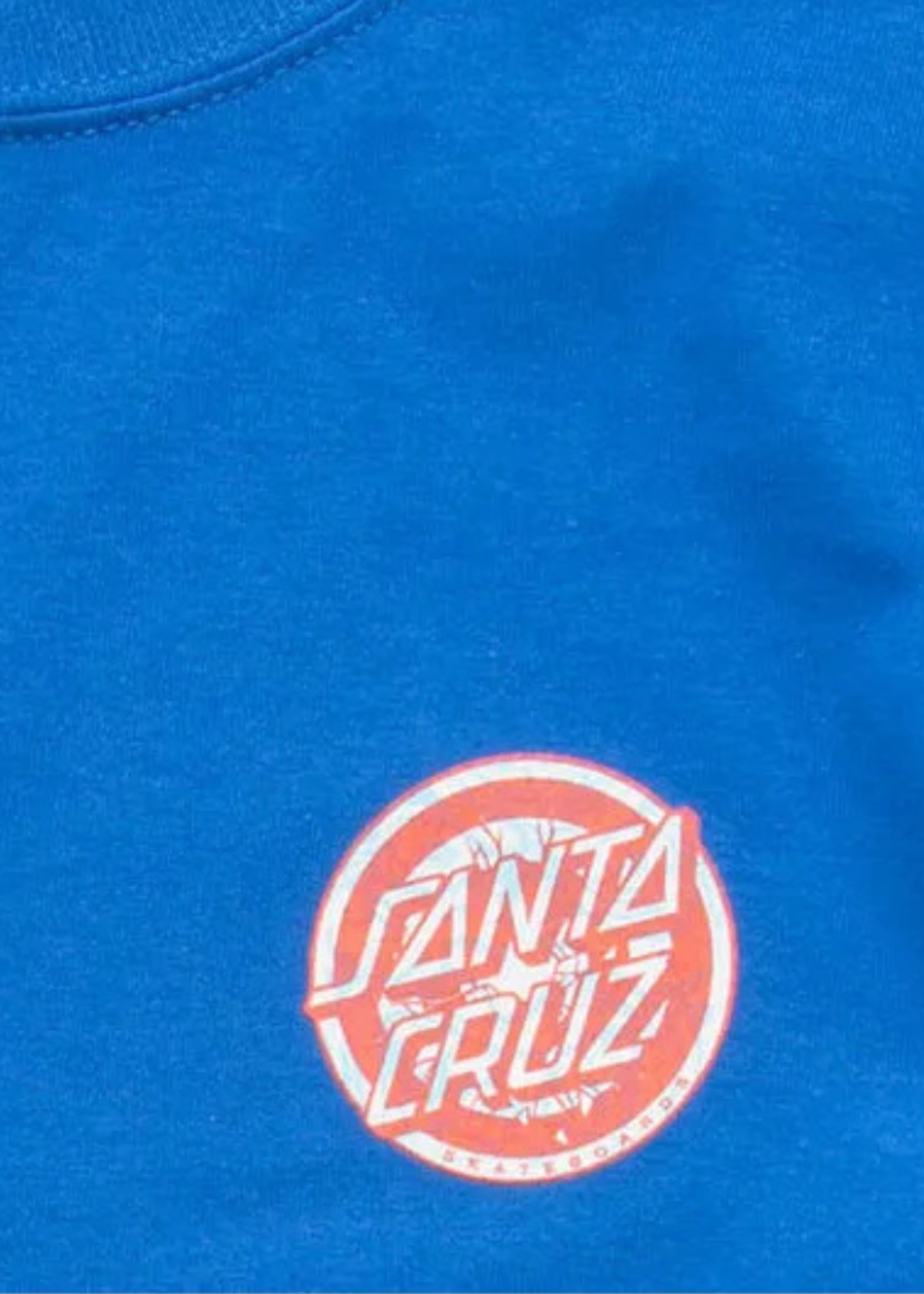 Santa Cruz Youth Decoder Short Sleeve T-Shirt Royal Blue