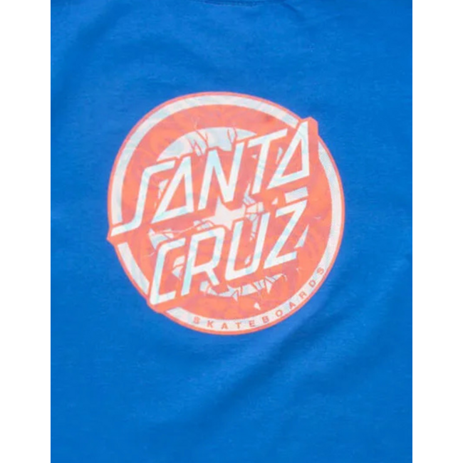 Santa Cruz Youth Decoder Short Sleeve T-Shirt Royal Blue