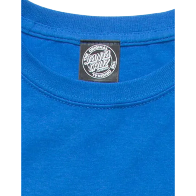 Santa Cruz Youth Decoder Short Sleeve T-Shirt Royal Blue