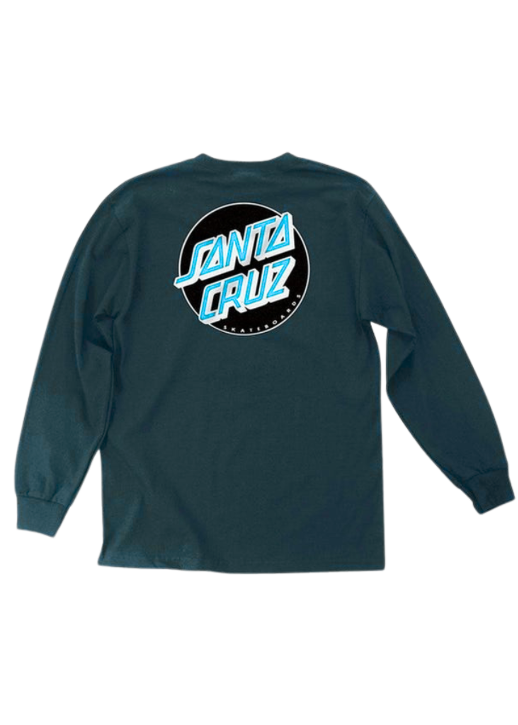 Santa Cruz Men's Other Dot Long Sleeve Tee- Harbour Blue