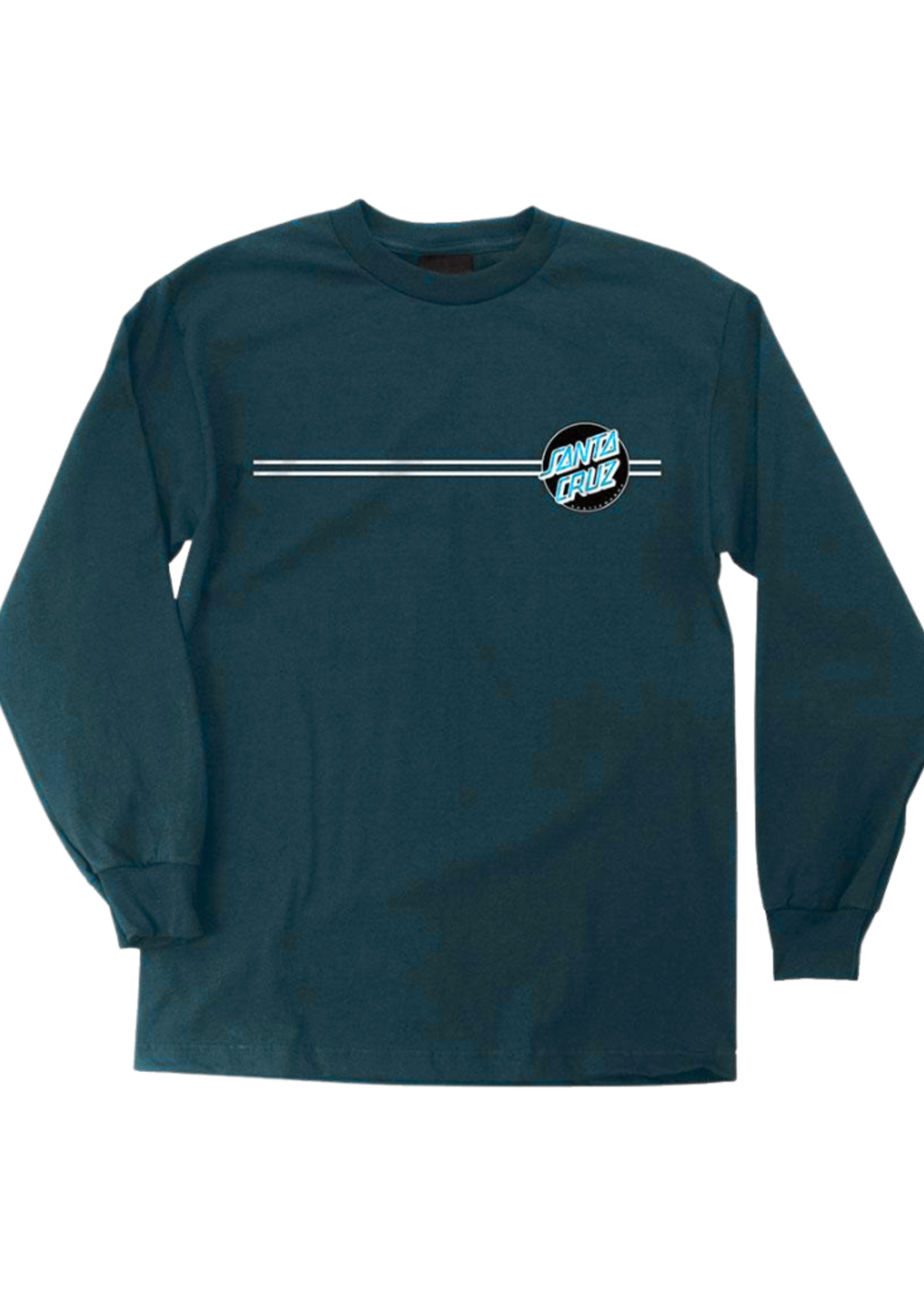Santa Cruz Men's Other Dot Long Sleeve Tee- Harbour Blue