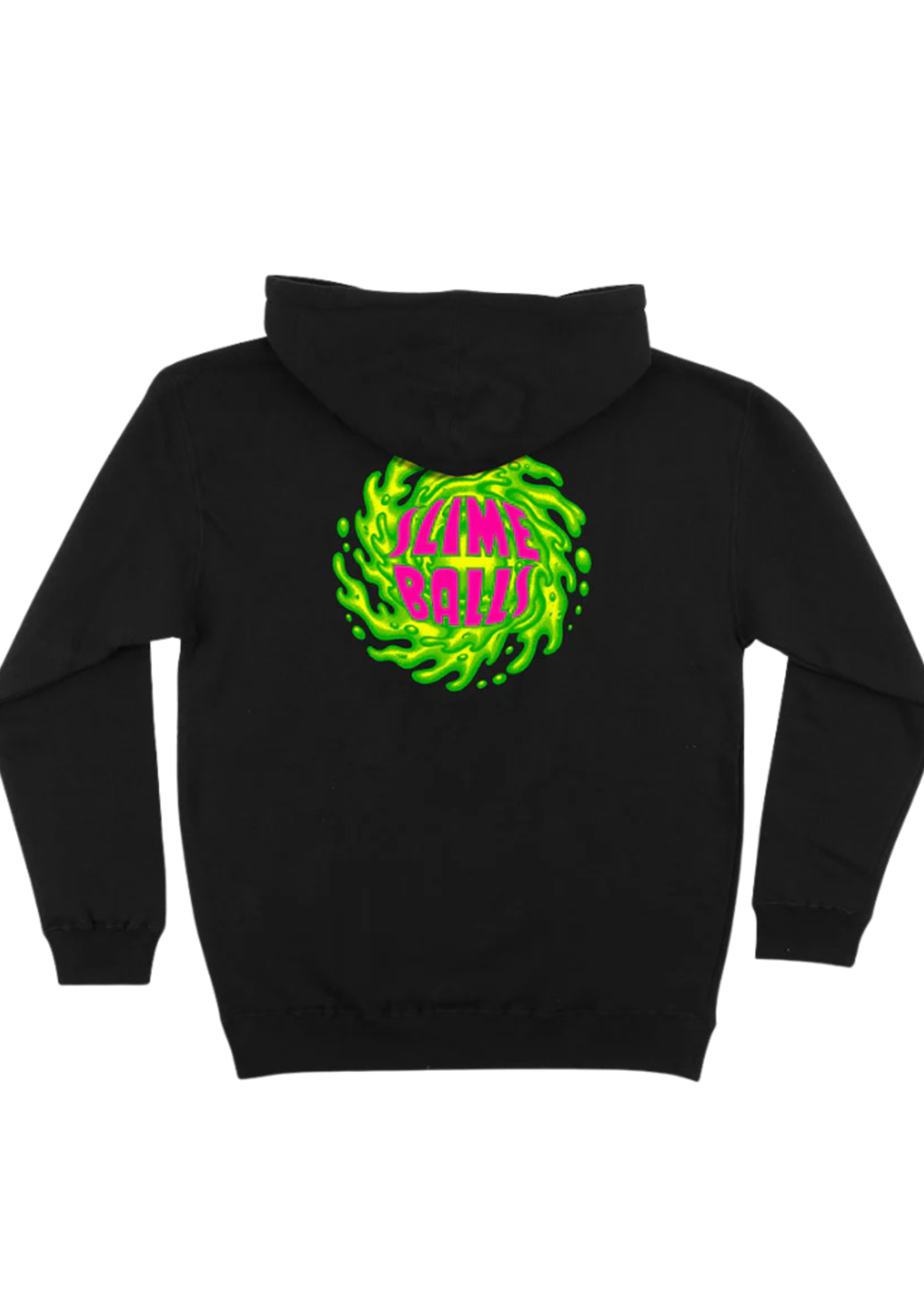 Slimeballs Unisex Logo Pull Over Hoodie - Black