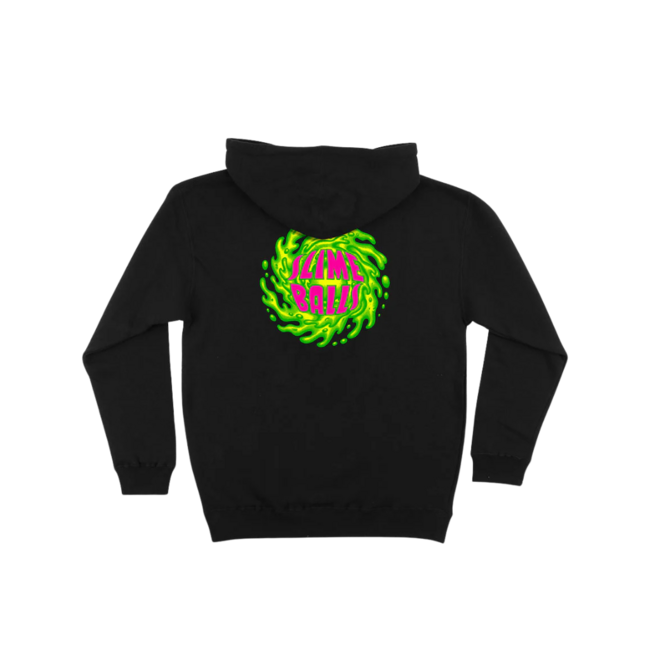 Slimeballs Unisex Logo Pull Over Hoodie - Black