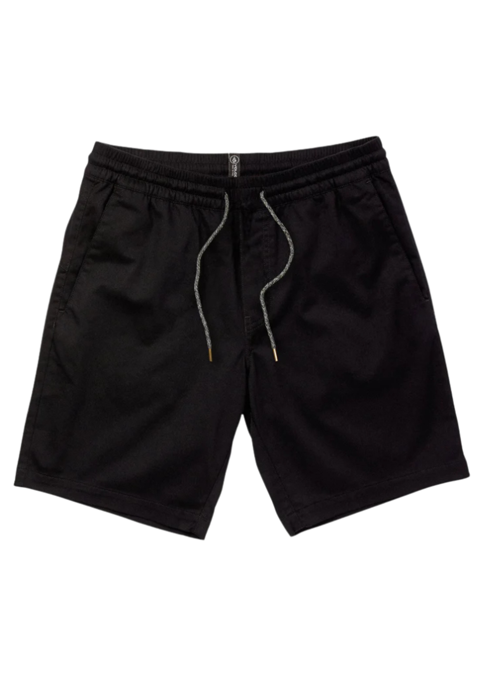 Volcom Men's Frickin Elastic waist Short 19" -  Black