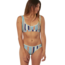 Sisstrevolution Stripe Palau Bralette - Baja Blue