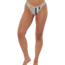Sisstrevolution Women's Stripe Jima Skimpy Swim Bottoms - Baja Blue