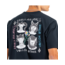 Volcom Men's Surf Vitals Animals  Short Sleeve T-Shirt- Black
