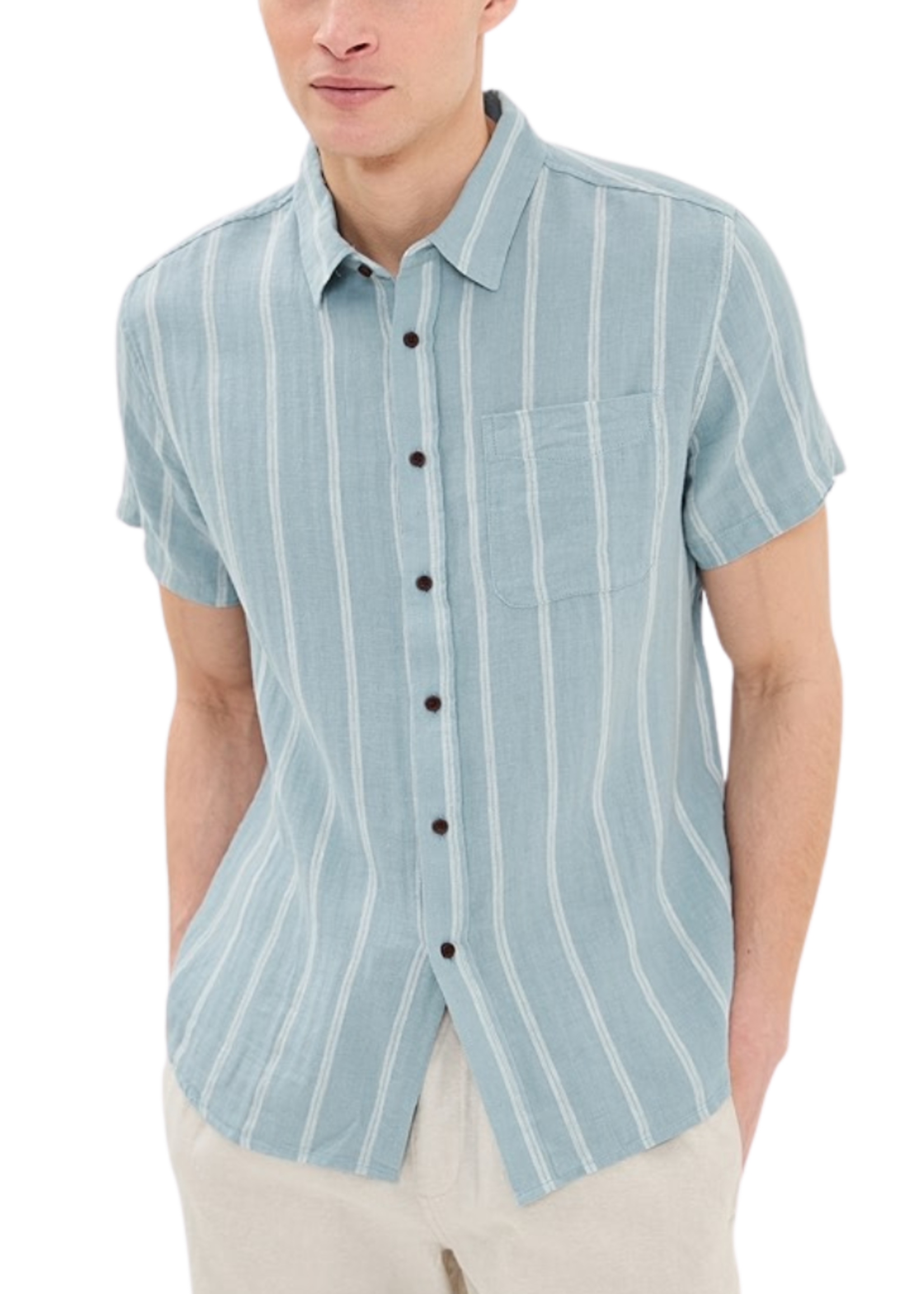 Katin Men's Alan Shirt Button-Up Shirt | Lago Blue