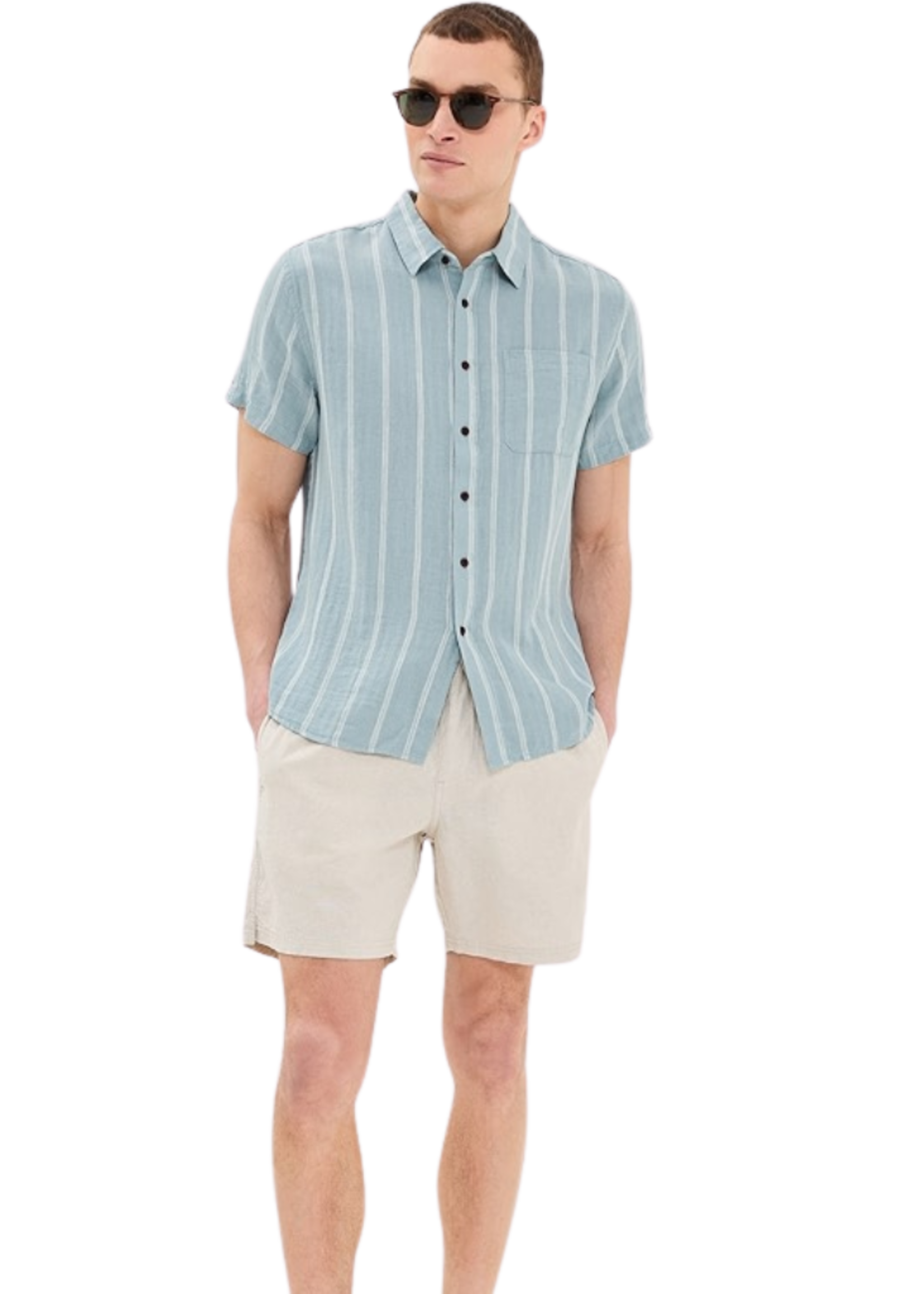 Katin Men's Alan Shirt Button-Up Shirt | Lago Blue